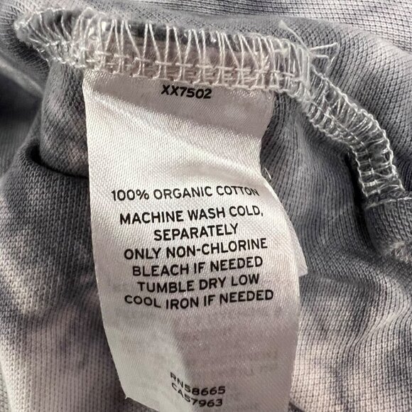 BP. Men's Tie Dye Polo Shirt Gray/White Size Large - Picture 9 of 9